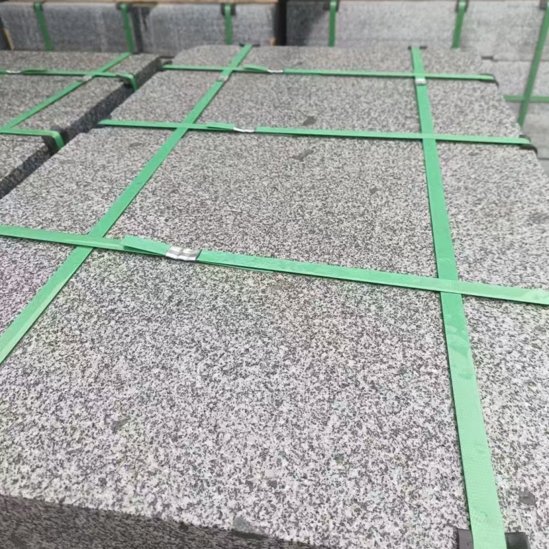 甘南芝麻灰地铺石石材厂家